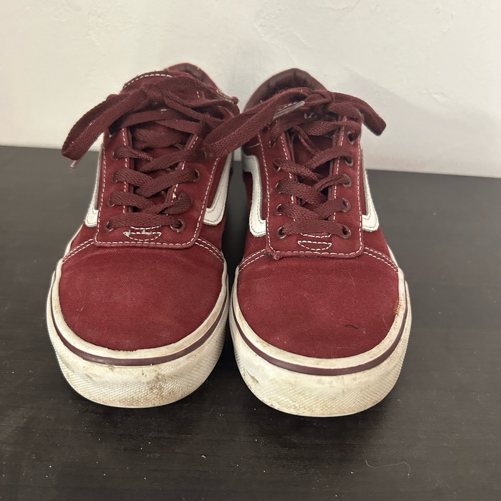 Kids Maroon Sneakers